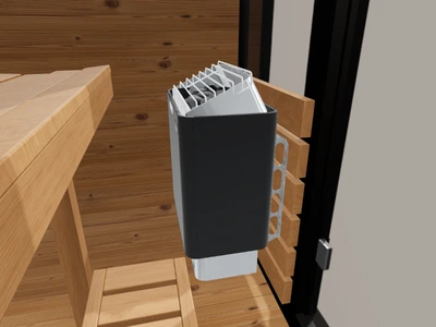 Harvia KIP 8 · Fenix Wi-Fi inside the CL4G model