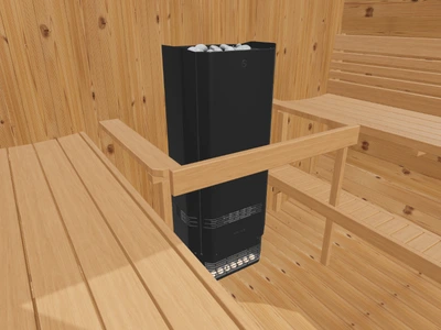 Saunum AIR Perfect 10 · AirIQ Wi-Fi inside the CL7G model