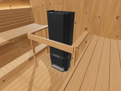 Saunum AIR Perfect 10 · AirIQ Wi-Fi inside the CL7G model