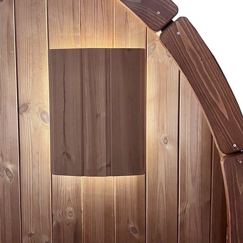 Saunalife Esconce Sauna Sconce From Saunalife On Barrel Sauna