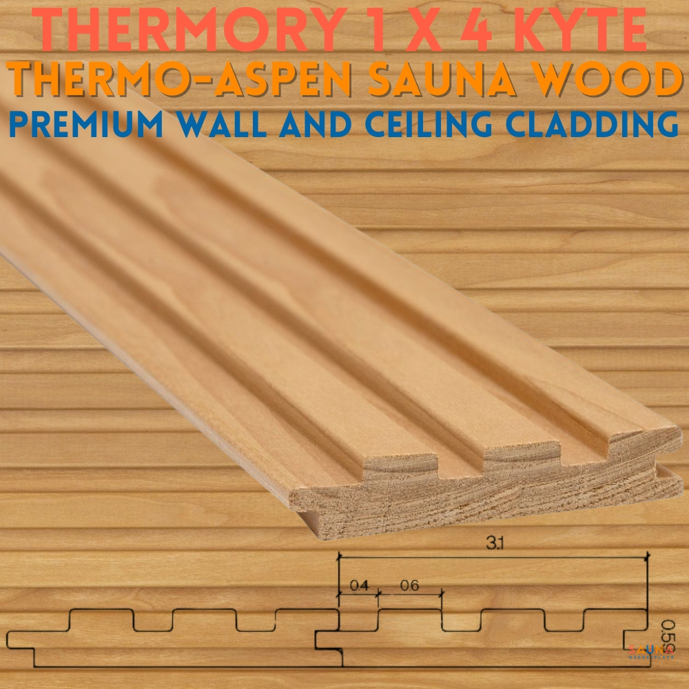 Thermo-Aspen 1x4 KYTE Wall Cladding - Motion Panels