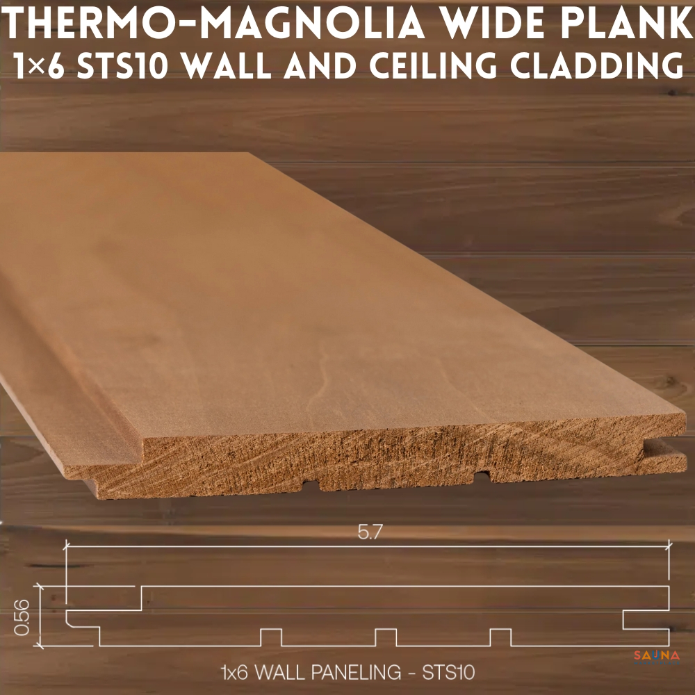 Modern, Thermally Modified Magnolia