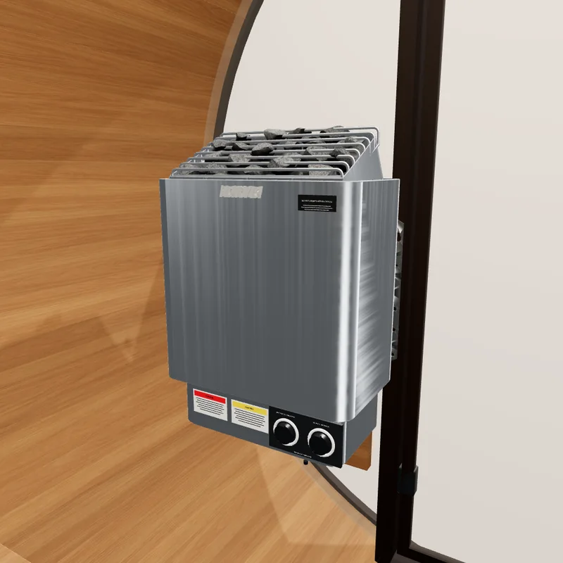 4.5KW Harvia KIP with Built in Controls +$934.00