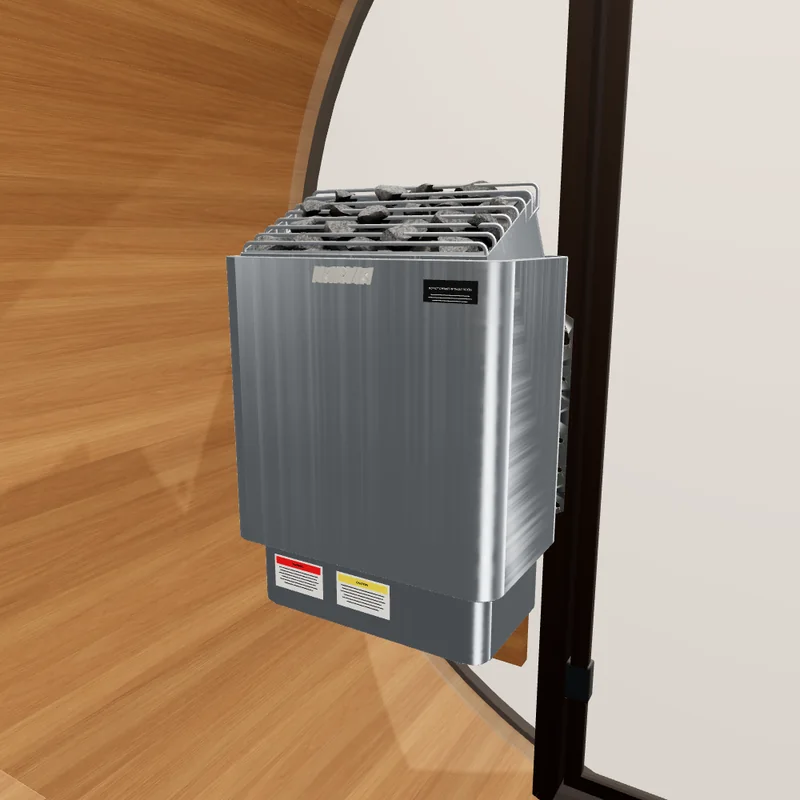 4.5KW Harvia KIP with WI-Fi Enabled Xenio Controller +$1,636.00