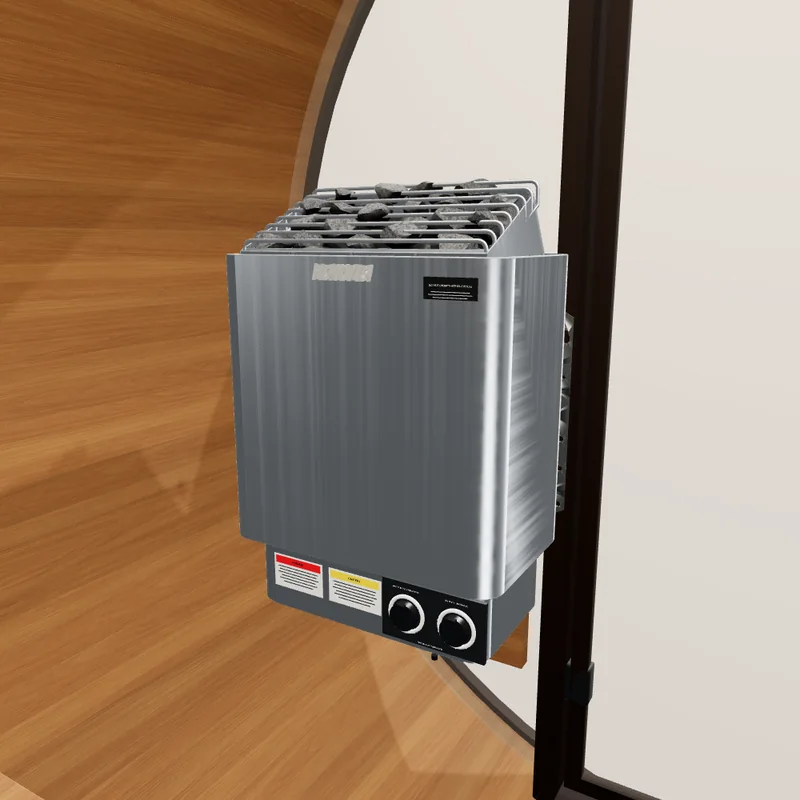 4.5KW Harvia KIP with Built in Controls +$934.00