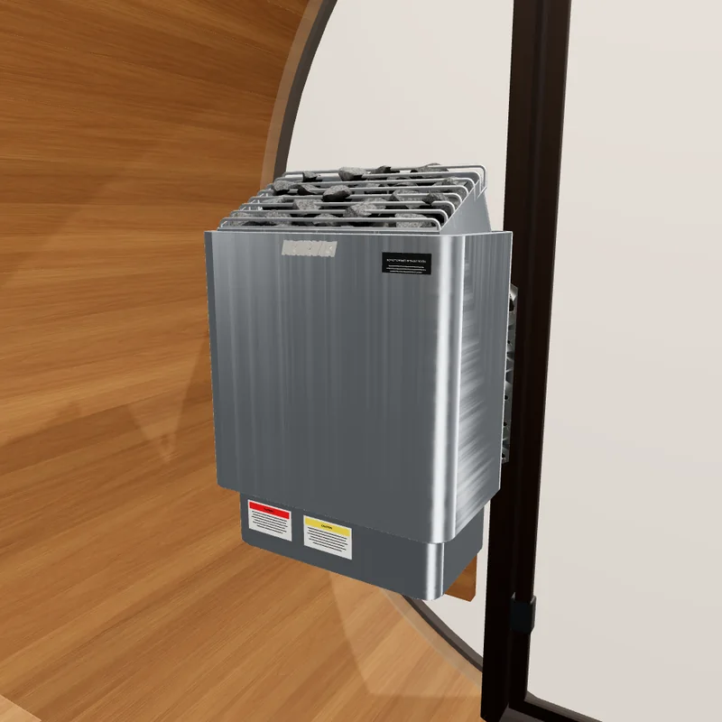 4.5KW Harvia KIP with WI-Fi Enabled Xenio Controller +$1,636.00