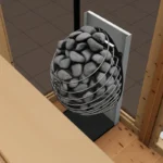 HUUM DROP 9 kW + UKU Wi-Fi Glass + 132 lb stones (our recommendation) +$3,795.00
