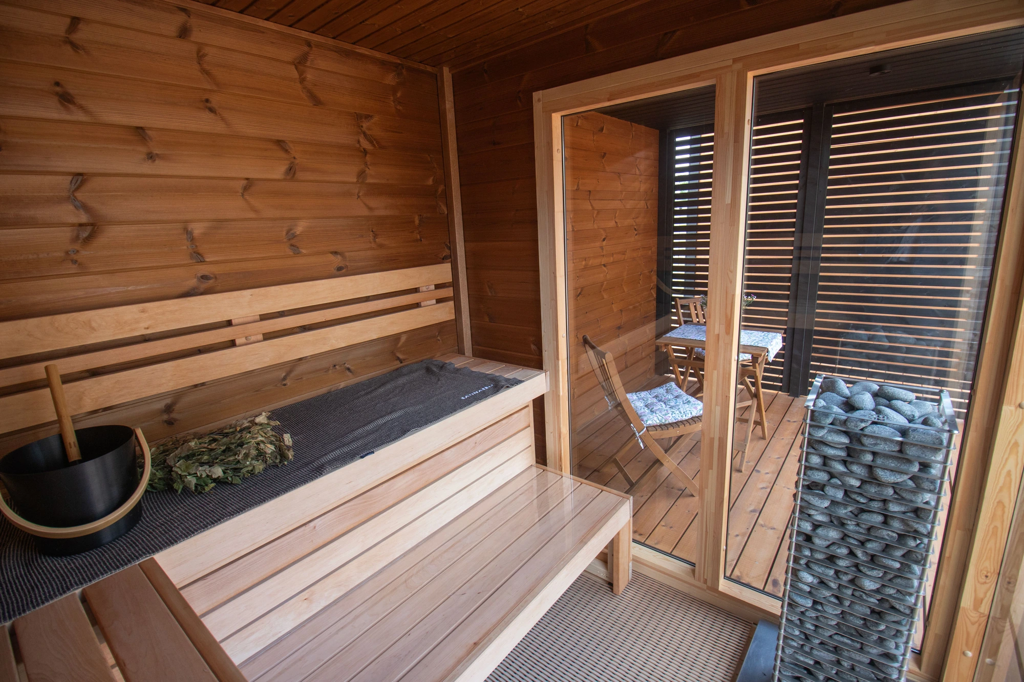 Leil Patio S Plus Interior Showing Its Timber Construction And Layout