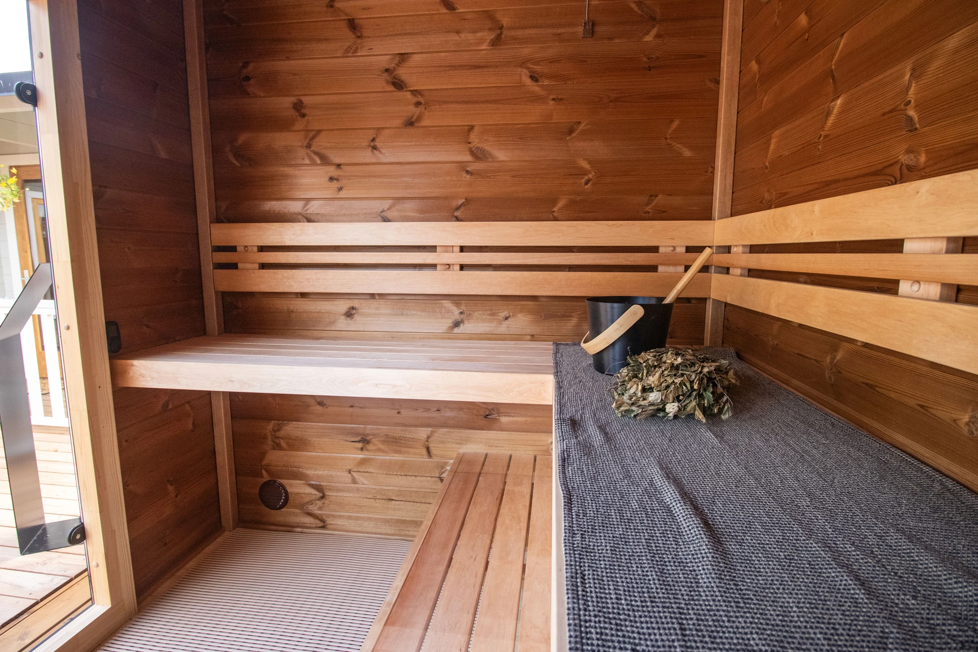 Leil Patio S Plus Interior Showing Its Timber Construction And Layout